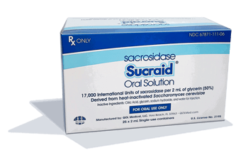 Sucraid® Single Use Container